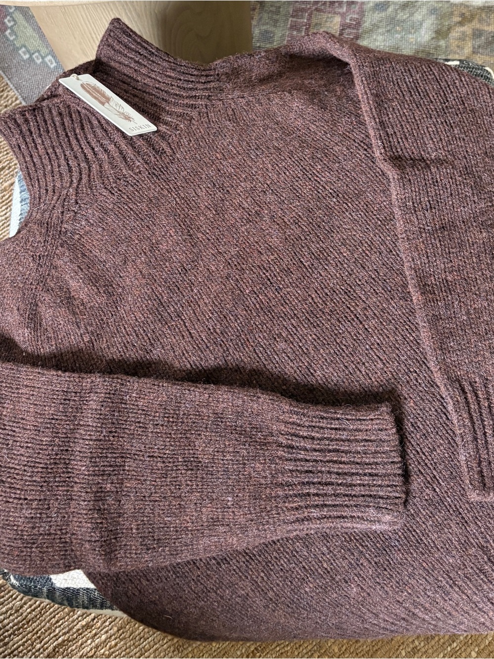 Siskin Lambswool Rollneck Sweater - Picture 4 of 5